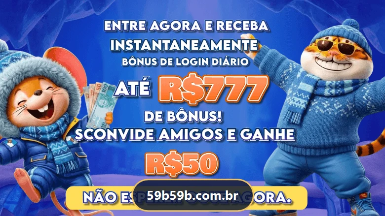 Bônus e promoções do 59B